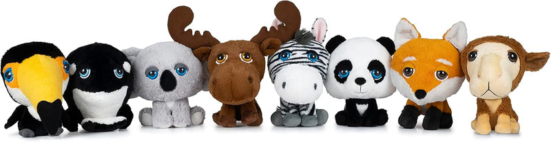 Around the World Big Headz Plush 8" - Reindeer