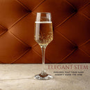 Homiu Florence Champagne Flutes Set | 6 x 230 ML Glasses