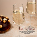 Homiu Florence Champagne Flutes Set | 6 x 230 ML Glasses