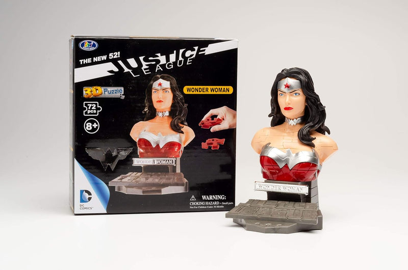 Justice League Wonder Woman 3D Puzzle (Clear or Solid)
