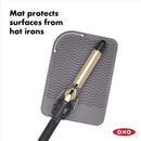OXO Good Grips Hot Styling Tool Mat-Grey
