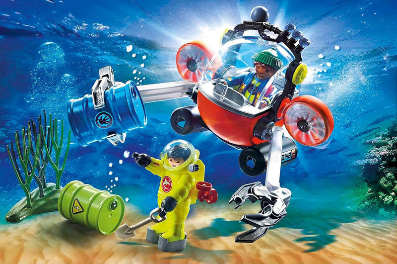Playmobil City Action 70142 Sea Rescue: Environmental Expedition with Dive Boat