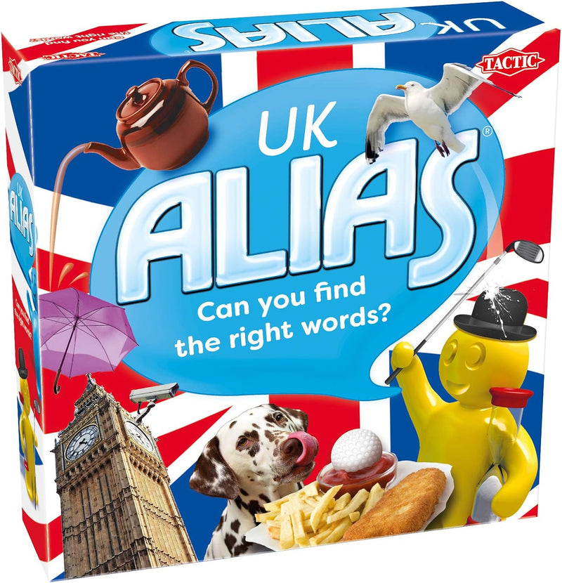 Tactic UK Alias Board Game