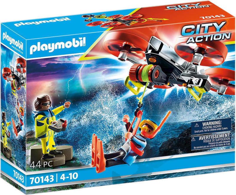 Playmobil City Action 70143 Sea Rescue: Diver Rescue with Drone