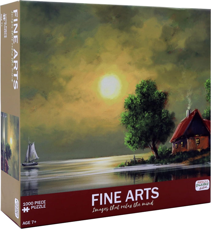 Perfectly Puzzled Fine Arts 1000 Piece, Gift for Any Puzzle or Painting Enthusiasts, Suitable for Age Groups 7 Years+