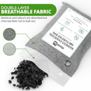 Homiu Bamboo Charcoal Air Purifying Bags – 4 Pack (200g) Natural Odour Eliminator