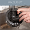 Homiu Granite Pestle and Mortar – Large 15.5cm Stone Grinder