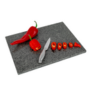 Homiu Natural Granite Chopping Board – Heat Resistant Worktop Protector (40x30x1.5 cm)