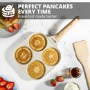 Homiu 4-Hole Non-Stick Egg Pan - White