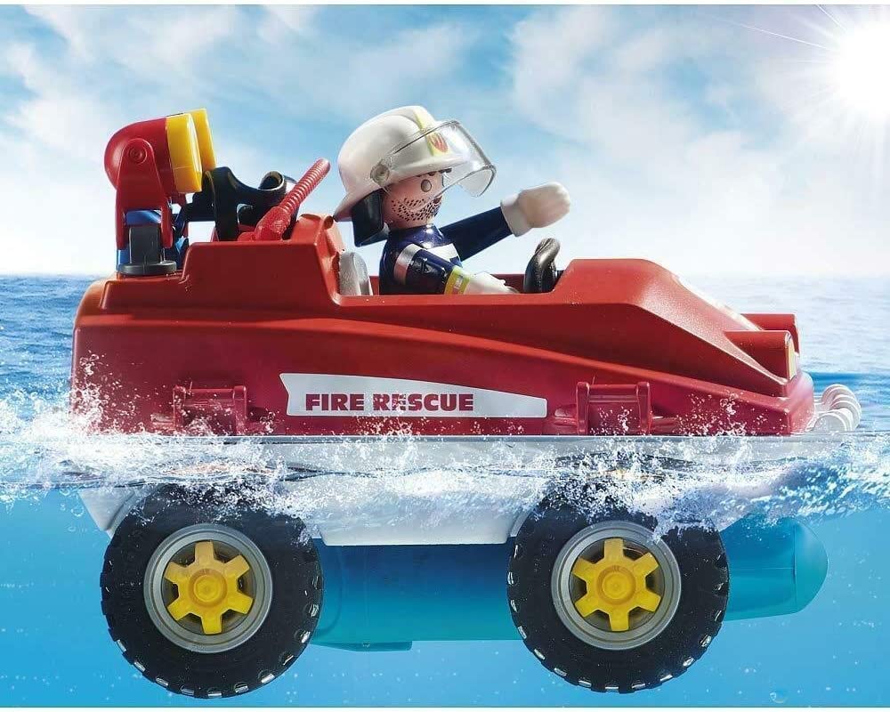 Playmobil fire rescue boat online