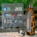 Tadge Goods Water Bottle, Insulated Stainless Steel, Endangered Species Edition