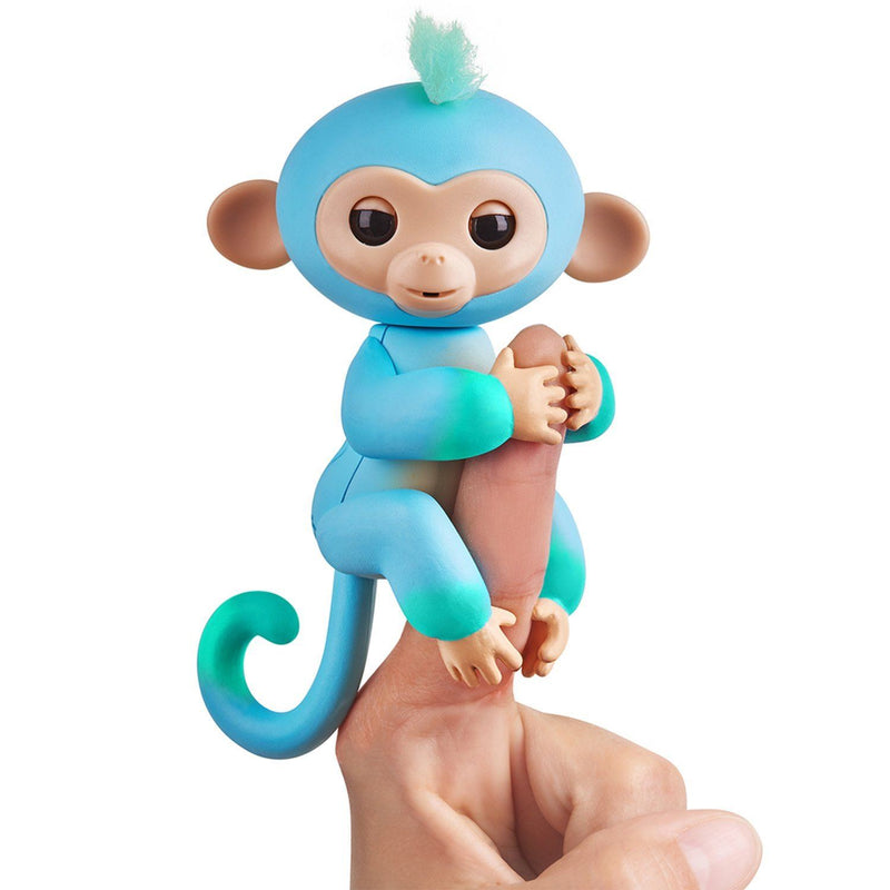 Fingerlings 2Tone Monkey - Charlie (Blue with Green accents)