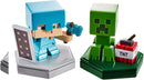 MINECRAFT EARTH BOOST MINIS DEFENDING ALEX & MINING CREEPER Mini Figures 2-Pack