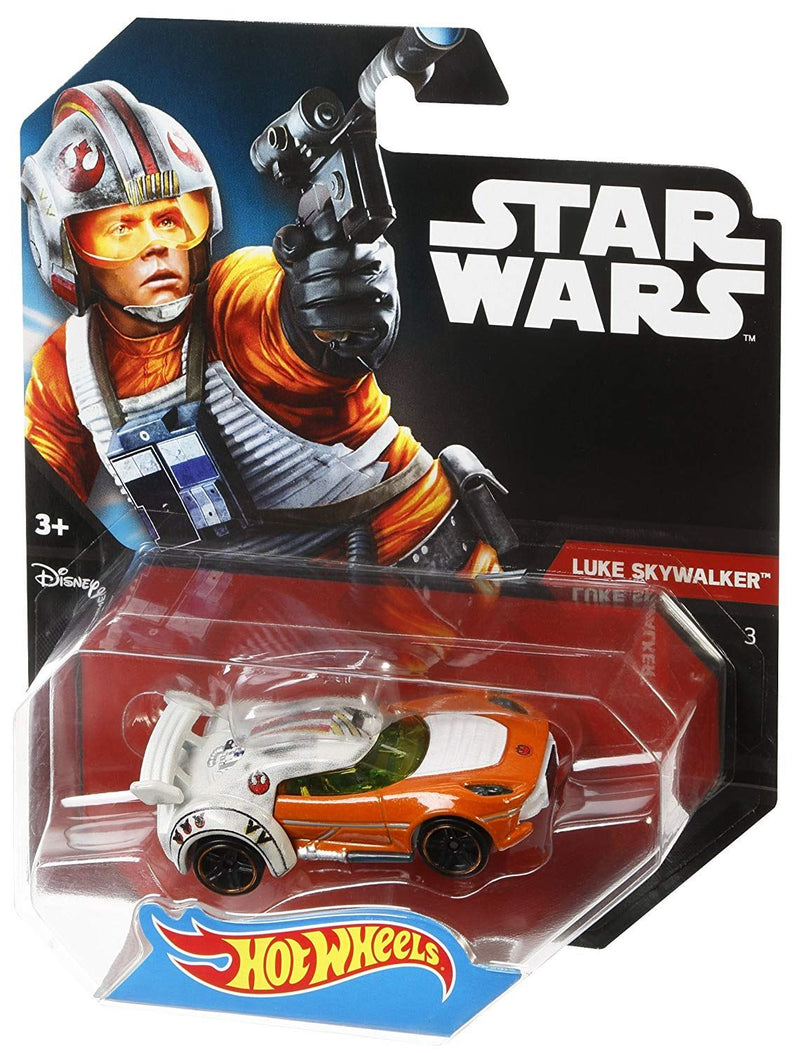Star Wars Hot Wheels Character Car, Luke Skywalker
