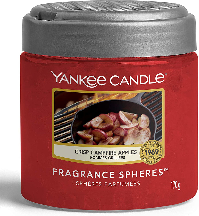 Yankee Candle Classic Fragrance Spheres Air Freshener | Crisp Campfire Apples