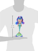 Fisher-Price Shimmer & Shine Magic Mermaid Shine, Colour-Change Hair, Blue Ponytail, Bath Toy, With accessories