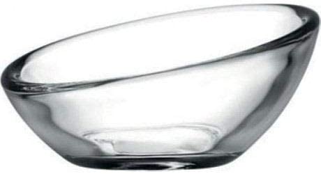 PASABAHCE (Set of 6) Mini 9.5 cm Round Glass Small Bowl Coupelle Creme for Appetiser