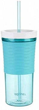 Contigo Unisex Adult Drinking Cup Shake & Go Autoclose Plastic Cup with drinking straw lid, 530 ml
