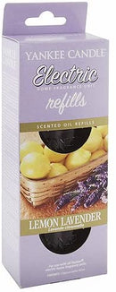 Yankee Candle ScentPlug Air Freshener Refill, Lemon Lavender, Glass, White, EHF Refill Twin Pack