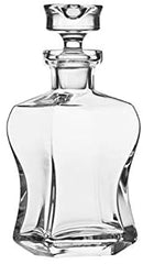 Krosno Signature Premium Whiskey Set Carafe and 6 Glasses