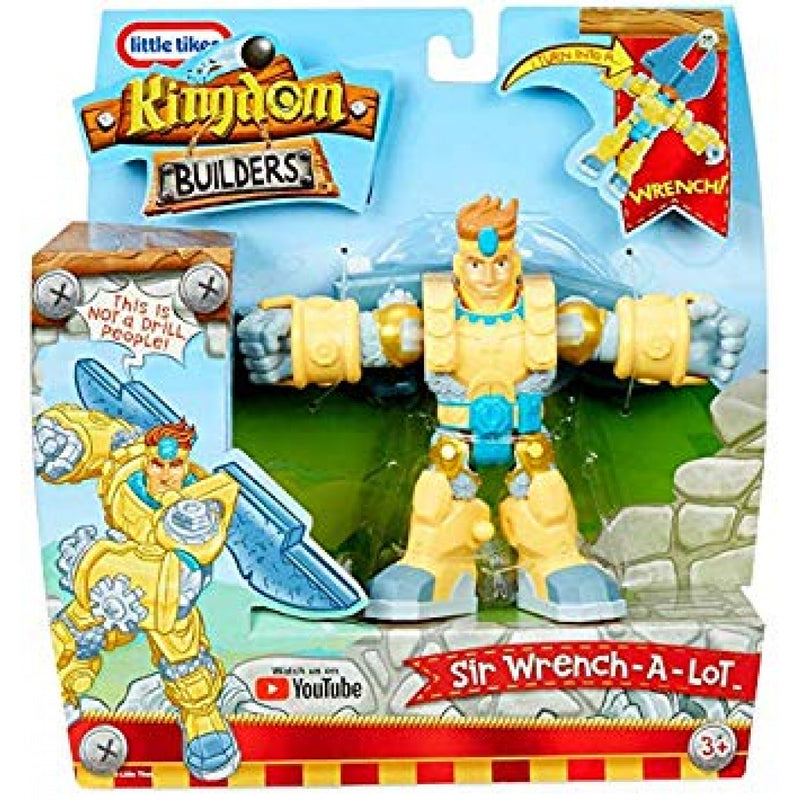 LITTLE TIKES KINGDOM BUILDERS SIR WRENCH-A -LOT
