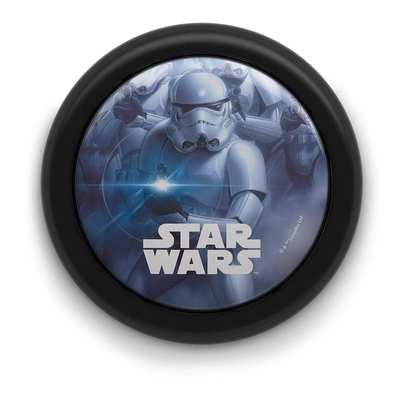 Philips Battery Operated Star Wars Children's Portable LED Night Light, 0.3 W - Black