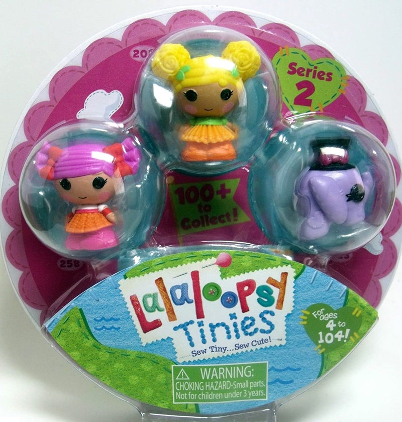 Lalaloopsy Tinies 3 Doll Collection - Pack 4