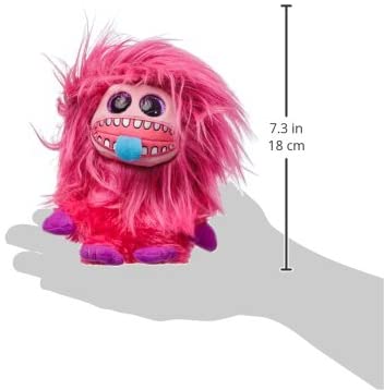 Carletto Ty ZeeZee Frizzy with Glitter Eyes - 15 cm Soft Toy in Pink