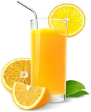 Homiu Stainless Steel Drinking Straws Set of 4 with Cleaning Brush Reusable Washable