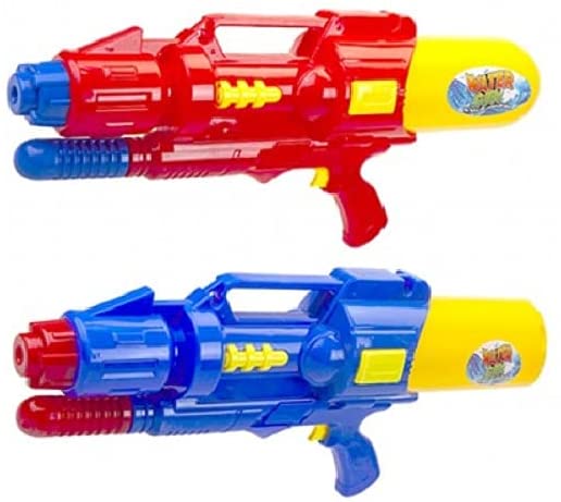 Water Gun Super Pump Action Super Squirter Splash Powerful Long Distance Assorted Colours