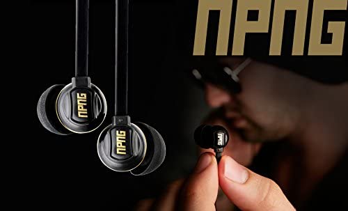 VEHO NPNG STEREO EARBUDS Black/Gold