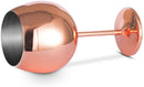 Homiu Stainless Steel Gin Glass 700 ML 2 Pack Rose Gold Silver Gold Round Glasses Gift Set Shatterproof Goblet