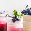 Homiu Bent Glass Straws Premium Healthy Reusable Eco-Friendly