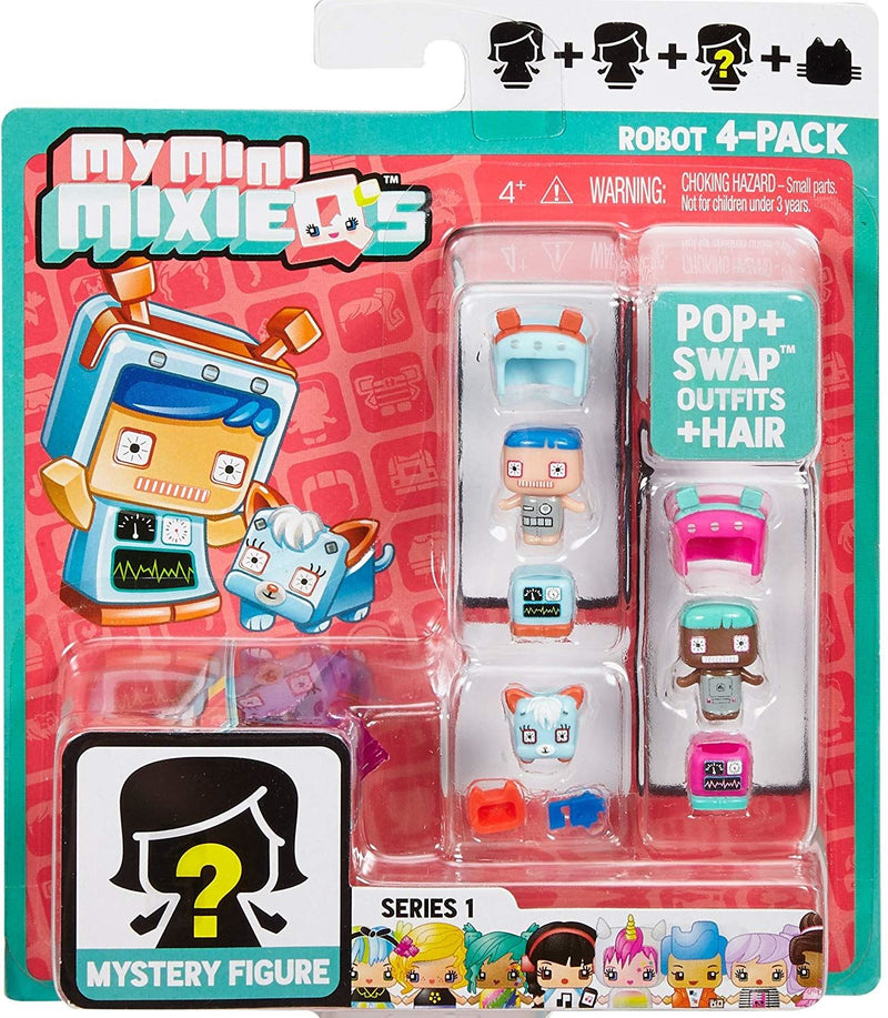 Mattel My Mini MixieQ’s Robot 4-Pack