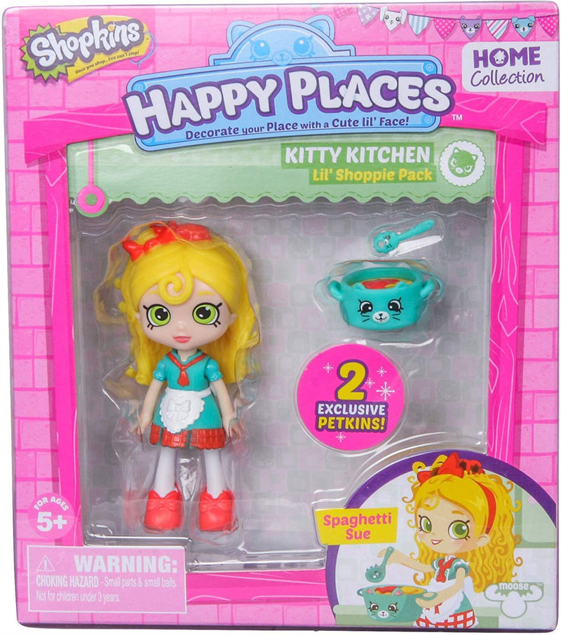Shopkins Happy Places Lil' Shoppie Doll Pack - Spaghetti Sue
