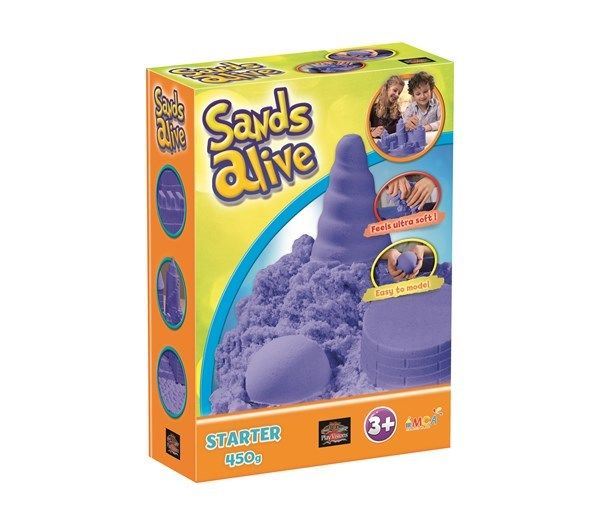 Sands Alive Modelling Sand Starter Pack Playset 450g - Blue