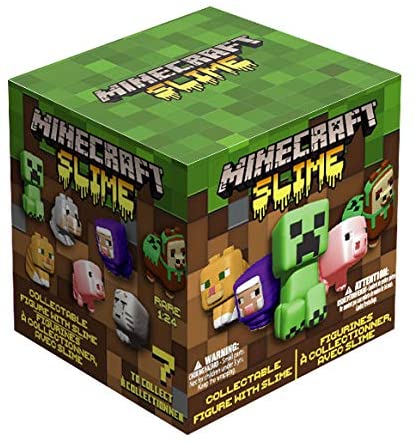 Minecraft Blind Boxed Character Slime, One Random Selected, Gift, Toy, Games, Twitch