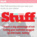 Polk BOOM Bit Clip-On Bluetooth Speaker - Black