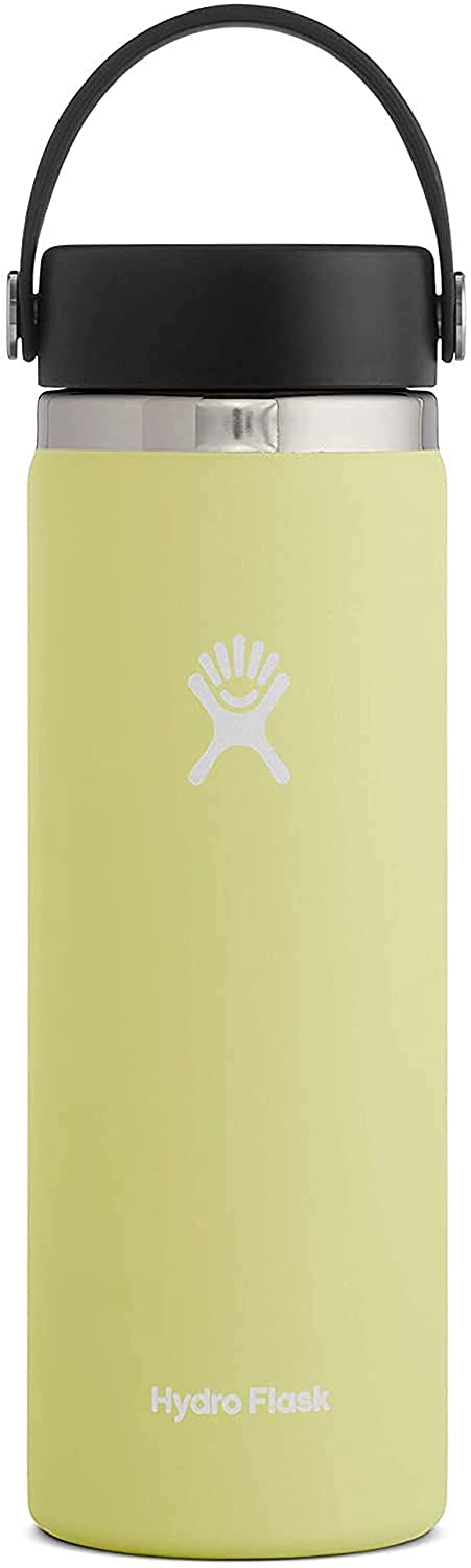 Hydro Flask Wide Mouth 20oz, Pineapple Yellow