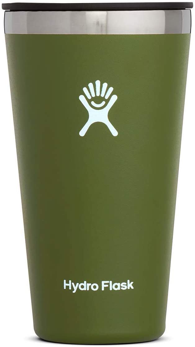 Hydro Flask 16oz Tumbler 473ml,with lid, Stainless Steel, olive