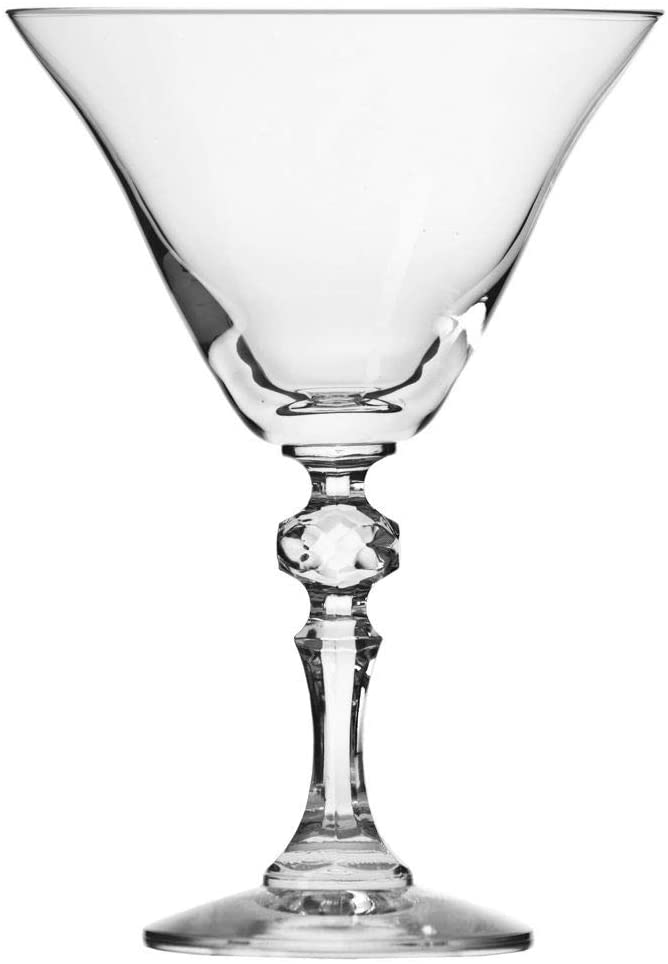 Krosno Martini Cocktail Glasses | Krista Collection Premium Clear | 170ml | Set of 6