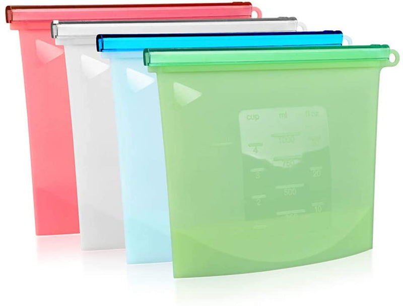 Homiu Reusable Silicone Bags