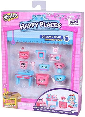 Shopkins Happy Places Decorator Pack Dreamy Bear