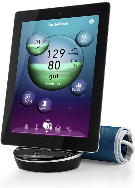 Medisana CardioDock 2 Blood Pressure Module & Arm Cuff For Iphone Ipad Ipod