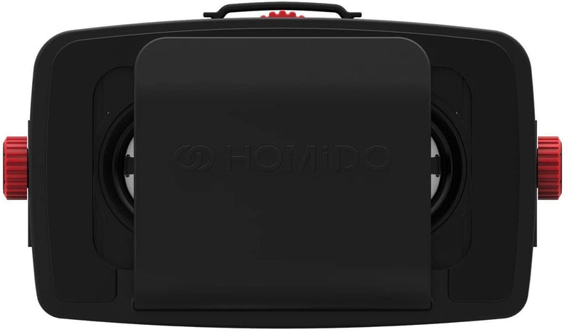 HOMIDO FK2 Smartphone Virtual Reality Headset With Extra Lenses- BLACK