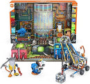 HEXBUG JUNKBOTS Small Factory Habitat Power Sub station, Surprise Toy Playset