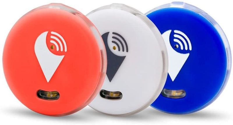 TrackR pixel - Bluetooth Tracking Device, Item Tracker iOS/Android/Alexa Skill 3 Pack (Multicolor)