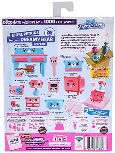 Shopkins Happy Places Decorator Pack Dreamy Bear