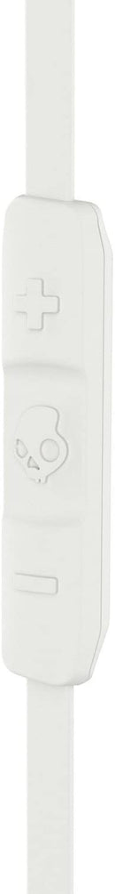 Skullcandy XTFree Bluetooth Wireless Sport Earbuds, sweat resistant, 6 Hour Battery, OnBoard Mic/Remote, White With Swirl wingtip