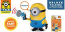 Despicable Me 3: Deluxe Talking Minion Action Figure - Stuart with Fart Blaster